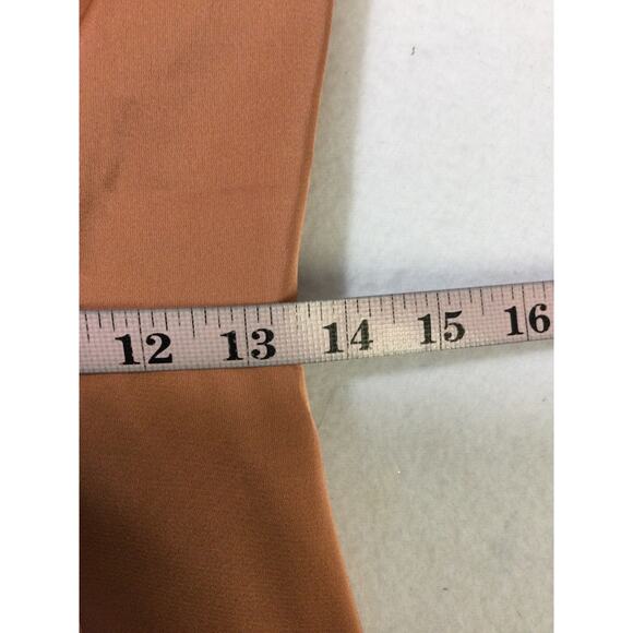 AW BRIDAL 4 S Raw Sienna Copper Etta Satin Bridesmaid Party Maxi Dress NEW B112 - Picture 9 of 10